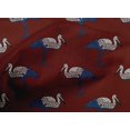 thumbnail image 4 of oneOone Cotton Poplin Fabric Heron Block Decor Fabric Printed BTY 42 Inch Wide, 4 of 4