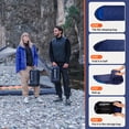 thumbnail image 3 of KingCamp 3-Season Sleeping Bags for Camping, Portable Sleeping Bag for Adults and Teens with Compression Sack, Ideal for Outdoor & Indoors- 3.09 lbs (Navy), 3 of 7
