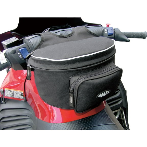 Gears Deluxe Snowmobile Black Handlebar Bag (300161-1)