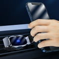 thumbnail image 2 of Kyusrd Car Accessories Tools and Decoration Deals!Mini Car Mobile Phone Metal Induction Opening/Closing Outlet Navigation Support Bracket, 2 of 8