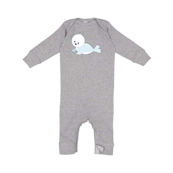 Inktastic Baby Seal Baby Romper Coveralls
