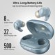 thumbnail image 4 of Auriculares inalámbricos TOZO Golden X1 Auriculares Bluetooth azules, 4 of 9