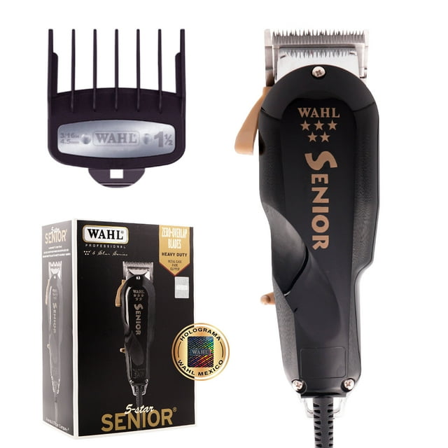 Clipper Profesional Senior y Peine Guía 1 1/2 Wahl
