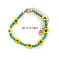 thumbnail image 2 of Bracelet de Perles Réglable Fleur Mode Bracelet Bohème Bracelet Boho pour Fille, 2 of 10
