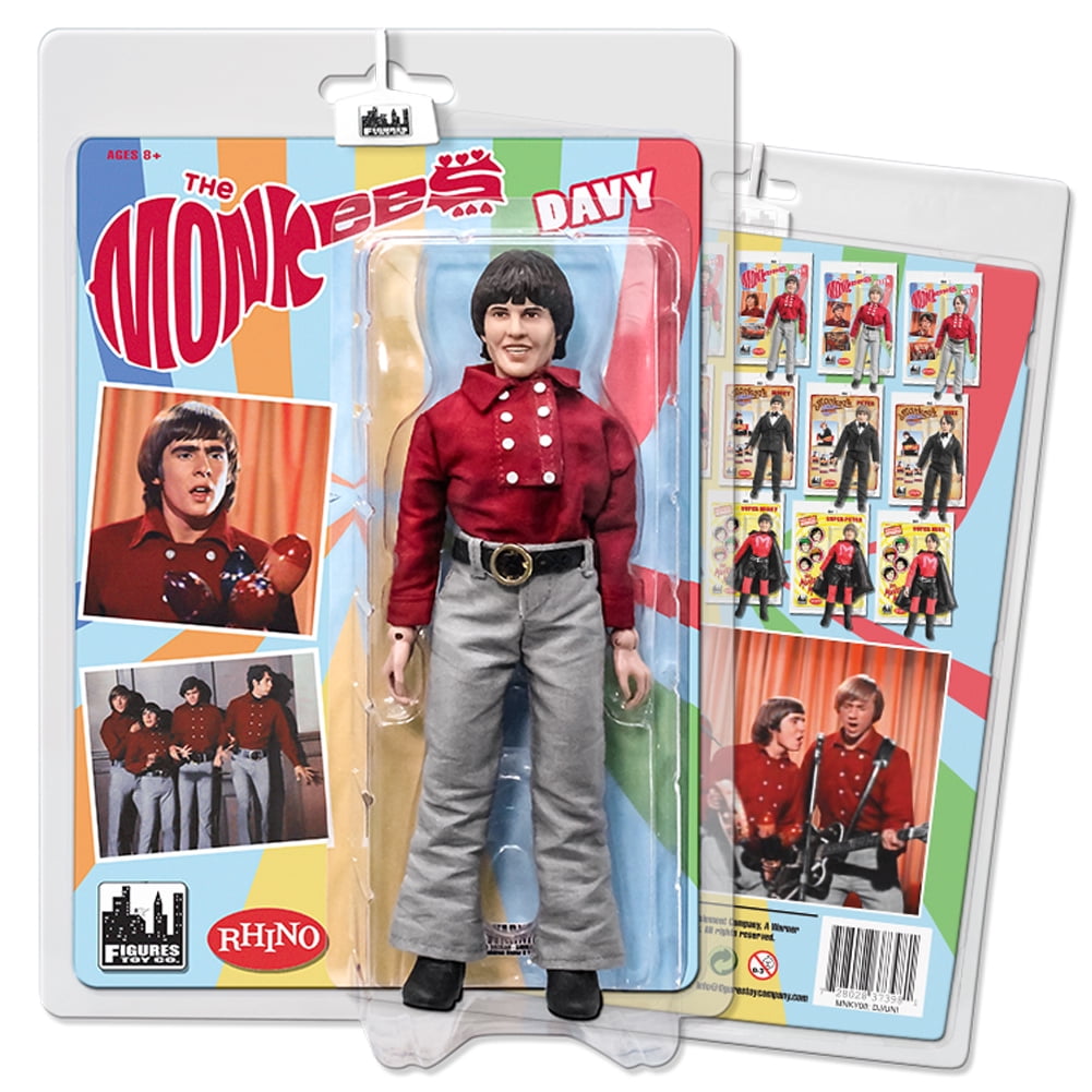 The Monkees 8 Inch Action Figures Series One Red Band Outfit: Davy Jones -  