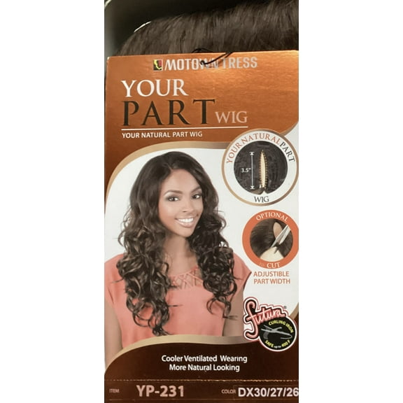 Motown  Tress Your Part  Wig  Your Natural Part Wig Futura - ITEM : YP-231 /  Color:DX30/27/26