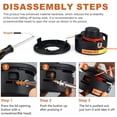 thumbnail image 3 of Cabezal de corte con alimentación por impacto compatible con Stihl, accesorio para desbrozadora, hilo doble de plástico resistente para cortes comerciales y residenciales, 3 of 5