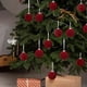 thumbnail image 4 of Adornos Navideos De Bolas Flocadas De 8 Cm, Terciopelo Oscuro, 15 Cm, Superficie Flocada, Estilo Tradicional, Para Decorar Rboles Navideos Y Realzar La Decoracin Festiva Del Hogar, 12, UKHBMC, 4 of 9