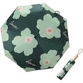 thumbnail image 3 of HUGFEGWE Foldable Umbrella UV Protection Flower Pattern Umbrella Folding Rain Shine Dual Use Sun Umbrella for CJ25311-6746, 3 of 9