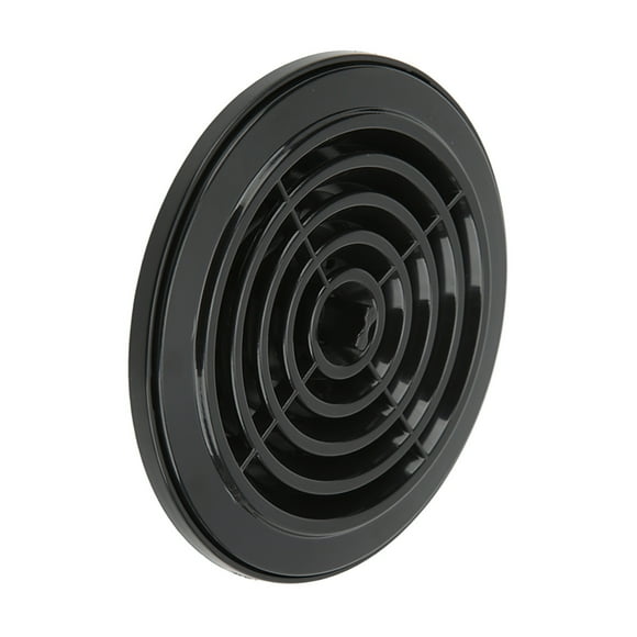 Rejilla de ventilación de aire de sofito redondo, ventilación HVAC universal para unidades de aire acondicionado de coche, autobús, caravana, yate, barco y baño.