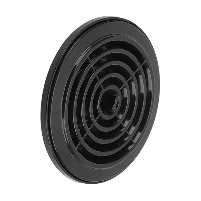 Rejilla de ventilación de aire de sofito redondo, ventilación HVAC universal para unidades de aire acondicionado de coche, autobús, caravana, yate, barco y baño.