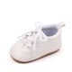 thumbnail image 5 of Puntoco Zapatos Para Bebés Pequeños, Zapatos De Bebé Antideslizantes De Cuero De Pu Con Fondo Suave, Zapatos De Bebé Antes De Pisar, Zapatos De Bebé, Zapatos Para Niños Blanco 13, 5 of 6