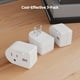 thumbnail image 2 of Paquete de Protectores de Sobretensión ETL Blanco sin Bloqueo de Pared, 2 of 7