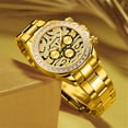 thumbnail image 5 of GUANQIN Vintage Diamond Multifunctional Japanese Automatic Self-Winding Mechanical Men Wrist Watch Business Stainless Steel Sapphire Crystal Clock Luminous Week Month, 5 of 5