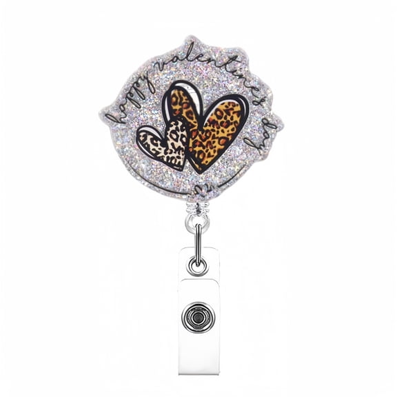 Funny Nurse Badge Reel,Cute Work Holder with Retractable Clip,Pediatric Badge Buddy,Nursing Student RN LPN CNA MA Medical Worker Teacher Doctor ID Name Badge Clip Accessories Valentines Day Gifts