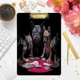 thumbnail image 7 of FMSHPON Funny French Bulldog Dogs Clipboard Hardboard Wood Nursing Clip Board and Pull for Standard A4 Letter 13x9 inches, 7 of 7