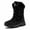 All Black, variant on GUBARUN Women's Waterproof Winter Snow Boots Lightweight Warm Faux Fur Lined Mid-Calf Booties