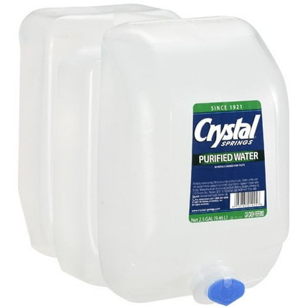 Crystal Springs Purified Water, 2.5 gal