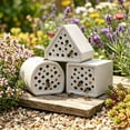 thumbnail image 6 of Insect House,Pollinator Nest Weather Resistant Hanging Garden Shelter,Outdoor Ornament For Patio Lawn Flower Bed Ecological Pollination Care, 6 of 6
