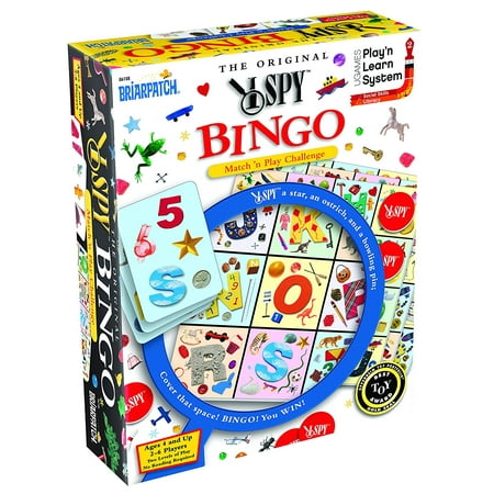 Life Picture Bingo - I SPY Original Bingo Game, Activity Eye Real SPY Spy Eagle Cards Ultimate in Ty Rico For Puerto is Leap Spring Beanie Float Game 4 5 Life REAL 63 Mix Toy.., By Briarpatch
