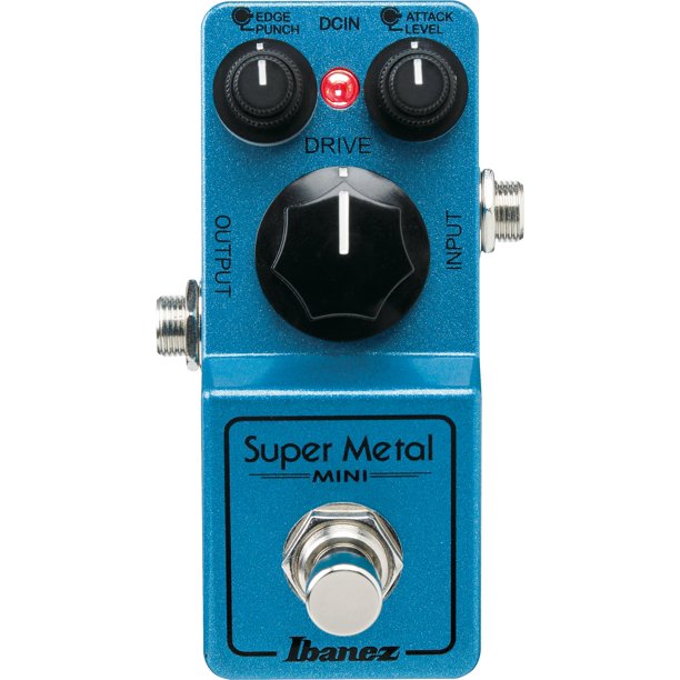 Minipedal Ibanez Super Metal de Guitar Effect, analógico, True Bypass