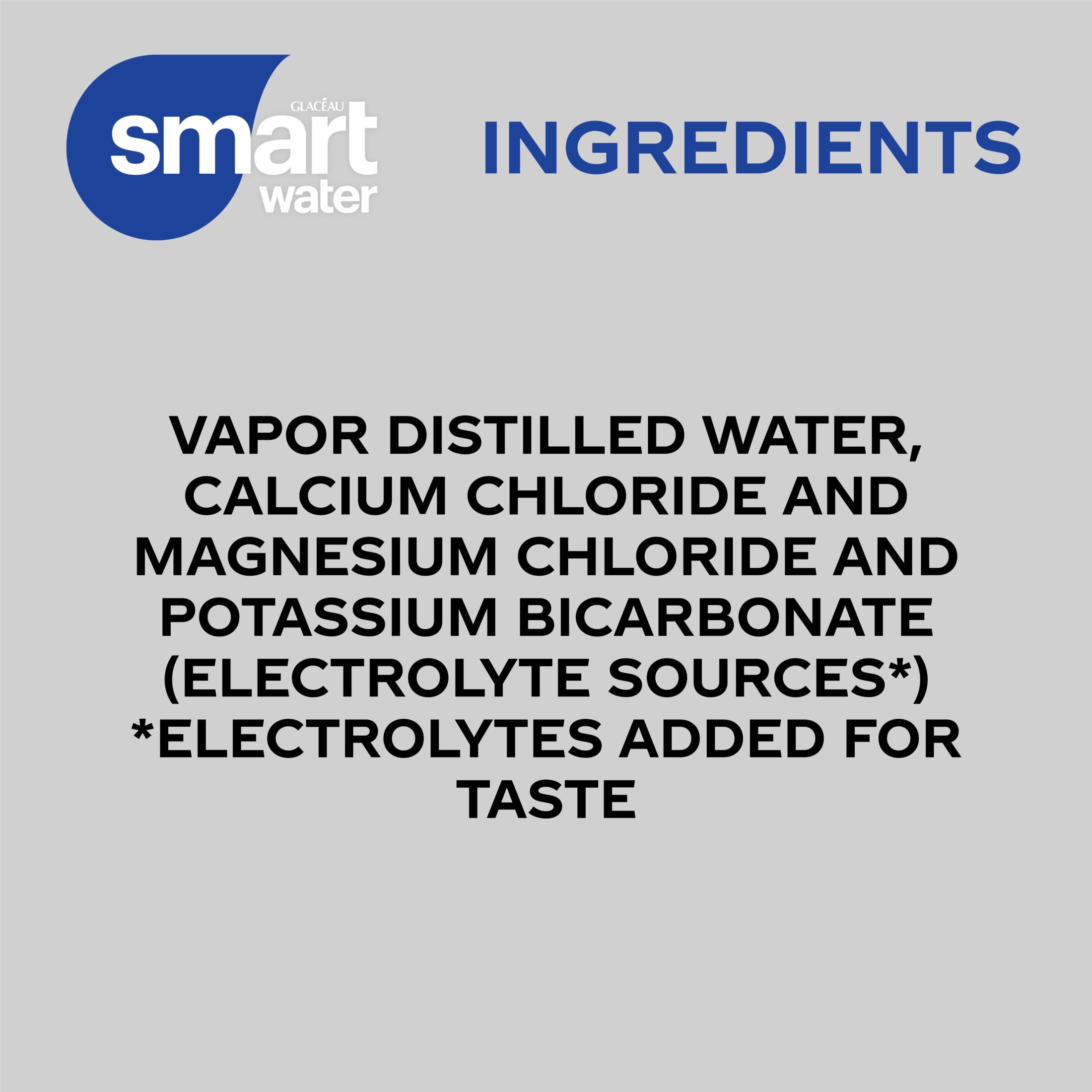 smartwater Vapor Distilled Water Cans, 12 fl oz, 8 Pack