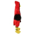 thumbnail image 7 of HPO HPO Adult Unisex Furry Red & Black Cardinal Mascot Fur Suit Costume Bundle | Multiple Size Options, 7 of 7