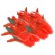 thumbnail image 3 of 50 piezas de plumas para manualidades, accesorios para manualidades, plumas coloridas duraderas para Rojo, 3 of 9