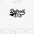 thumbnail image 4 of Inktastic Detroit 313 Girls Baby Dress, 4 of 5