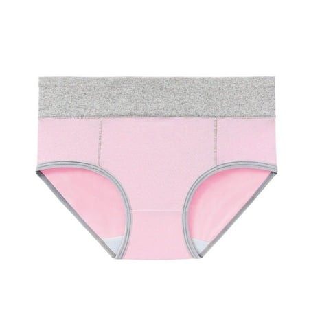 ATOYSOY Women s Underpants Plus Size Hip Lifting Cotton Panties  4 Pack Multipack Solid Panty Classic Briefs Girls Comfy Clearance Shapewear Control Briefs Seamless for Ladies Stretchy XL