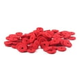 thumbnail image 2 of 90Pcs Piano Keyboard Felt Front Rail Regulating Punchings Repair Parts (Red), 2 of 8