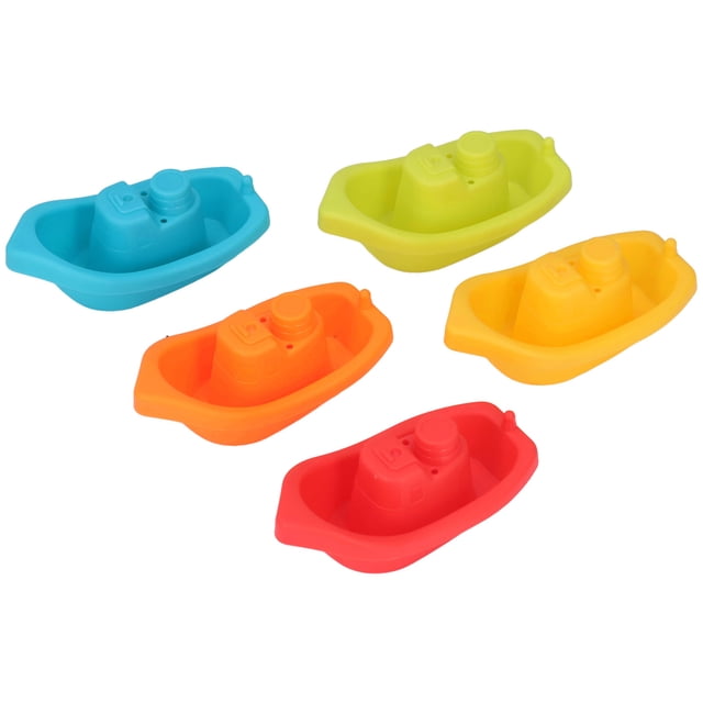 Barcos apilables para bebés, barco apilable para bañera, barco apilable de juguete, barco apilable de agua, juguete meticulosamente diseñado