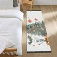 thumbnail image 3 of Yayeee Hallway Runner Rug 2'x6' Non Slip Machine Washable with Rubber Backing, Red Halloween Trees, 3 of 8