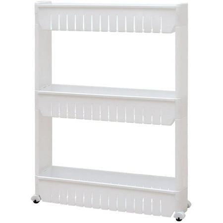 Sliding trolley, niche trolley, kitchen trolley, white | Walmart Canada