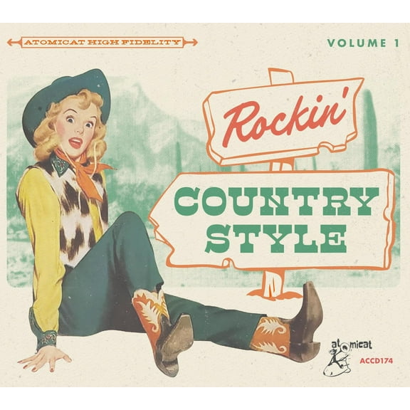 Various Artists - Rockin Country Style 1 (Various Artists) - Music & Performance - CD