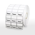 thumbnail image 4 of 24 Rollos de Etiquetas Térmicas Blancas Koovi 27x13 mm - 1200 Etiquetas por Rollo, Perfectas para Oficina, Logística y Más, 4 of 5
