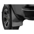 thumbnail image 1 of Fits 2022-2023 Hyundai Santa Cruz Weathertech Mud Flap 120149 Direct-Fit; Set of 2; Contoured; Without Logo; Black; Thermoplastic; QuickTurn Fastening System, 1 of 5