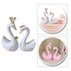 thumbnail image 5 of Figuras de animales en miniatura 3D pintadas a mano, esculturas para el hogar, mesa o interiores Blanco grande, 5 of 9