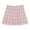 A Pink, variant on Womens Plaid Skirt Spring Fall Casual Pleated Skirt A Line Mini Tartan Skirt Party Dance Relaxed Fit White S