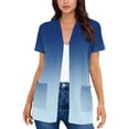 thumbnail image 1 of Camiseta de Cuello Redondo de Color Sólido Casual de Ajuste Suelto con Poliéster Suave, Camiseta de Verano para Uso Diario en Casa O Trabajo, 1 of 5