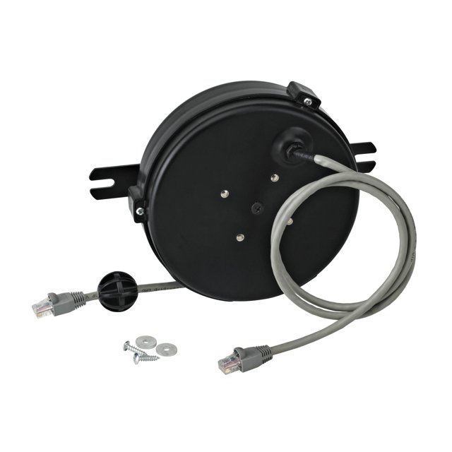 ProReel 20 FT Retractable CAT6 Cable, Tangle Free Compact Cable Storage, 1 Count