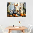 thumbnail image 2 of Nawypu  Mother Rabbit And Baby Rabbits Printed Canvas Wall Art, Gifts & Keepsakes, Ready to Hang, 2 of 6