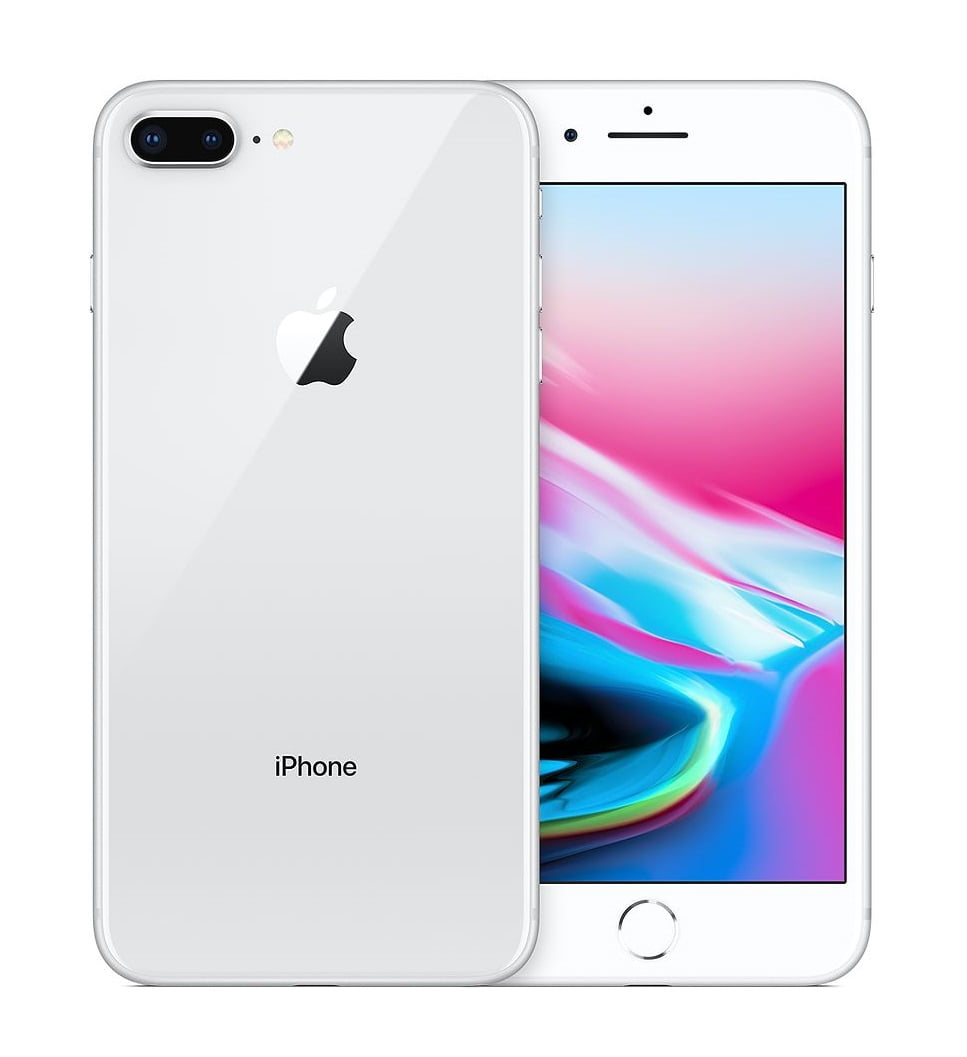 iPhone 8 Plus 256GB Silver (Verizon) Refurbished - Walmart.com