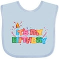 thumbnail image 3 of Inktastic It's My Birthday Letters Boys or Girls Baby Bib, 3 of 4