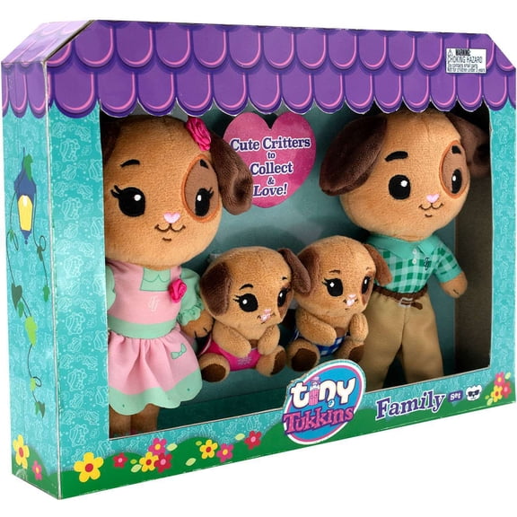 Tiny Tukkins Family Pack - Dog Family