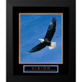thumbnail image 2 of Unknown 15x18 Black Modern Framed Museum Art Print Titled - Vision Eagle in Flight, 2 of 5