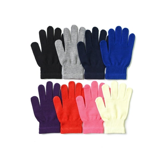 Mamia Women's Winter Knit Magic Gloves 6 Pairs