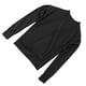thumbnail image 3 of Camiseta con cuello en V envolvente para mujer camiseta de manga larga con cuello en V respetuosa con la piel color negro para exteriores ANGGREK Otros, 3 of 7