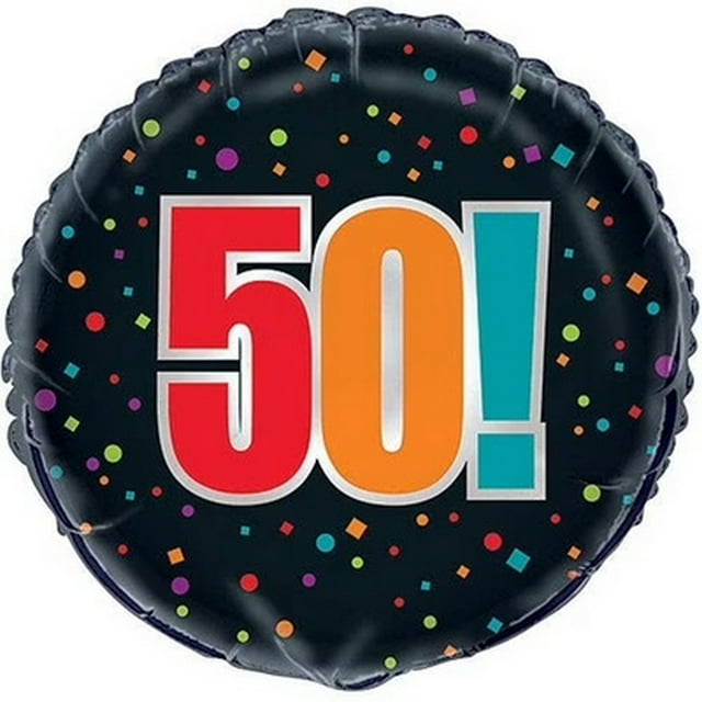 Unique Ballon en Feuille pour Fête, Cheer, 50e Anniversaire