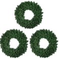 thumbnail image 1 of 16 Inch Canadian Artificial Pine Gifts for Party Decor, Front Door ,Unlit,3 PCS, 1 of 7